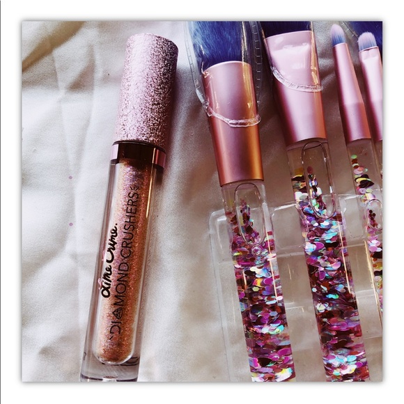 Lime Crime Aquarium Liquid Glitter Make Up Brushes - Picture 4 of 6